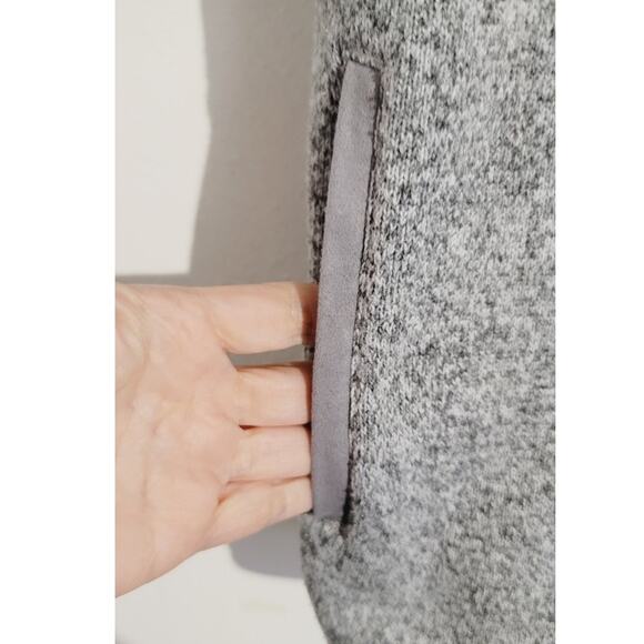 Patagonia Better Sweater 25886 Fleece Vest Embroidered Logo Gray Medium - Picture 9 of 12